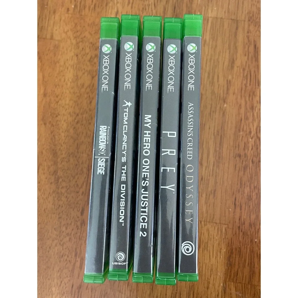 Xbox One Game Bundle Lot Assassins Creed Tom Clancy My Hero Prey